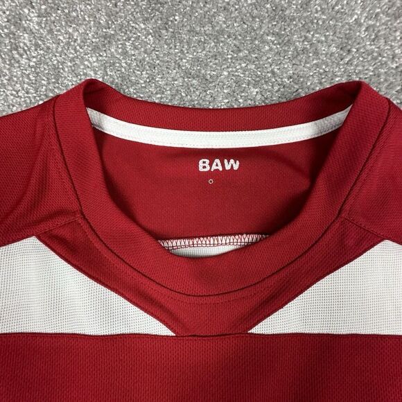 Houston Rockets Warm Up T-Shirt Mens Large (23x29.5) Activewear Basketball Y2K - Picture 4 of 6